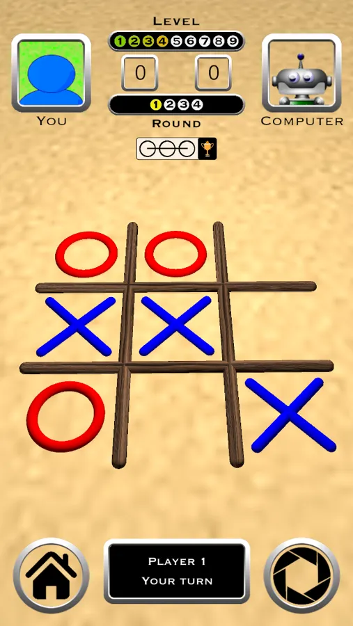 Preview 1 — Tic Tac Toe 3D